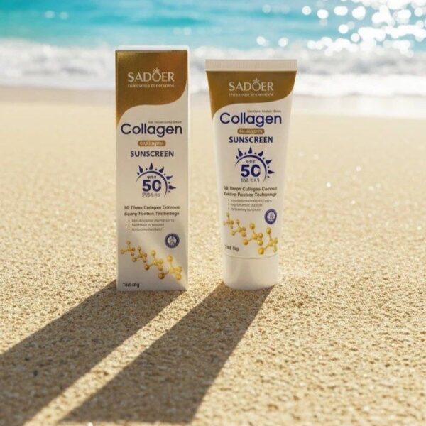 ضد آفتاب روشن کننده کلاژن سادورspf 50